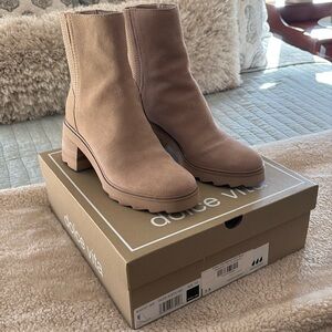 Dolce Vita Tan Ankle Boots